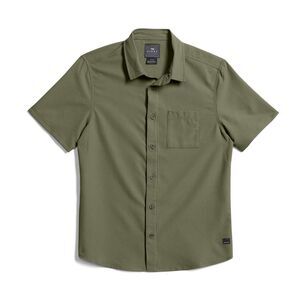 Sitka Mojave Short Sleeve Shirt Olive Green Size L